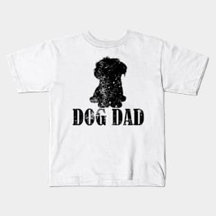 Maltese Dog Dad Kids T-Shirt